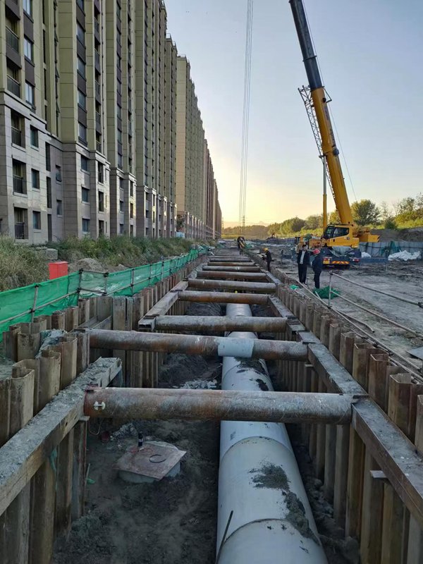 昌平区马池口污水管理、规模1.2公里