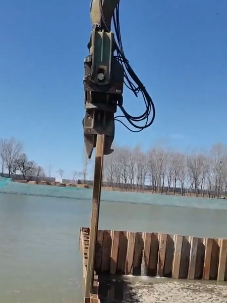 昌平区温榆河闭水围堰项目