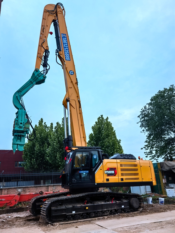 聚力基建发展，赋能工程建设｜我司斥资引进 3 台三一 500 打桩机，夯实核心施工实力