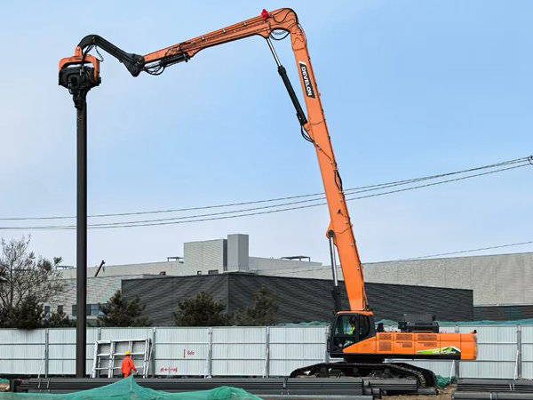 打工字钢，预制水泥管桩，钢管桩，公园木栈道基础打桩知识流程